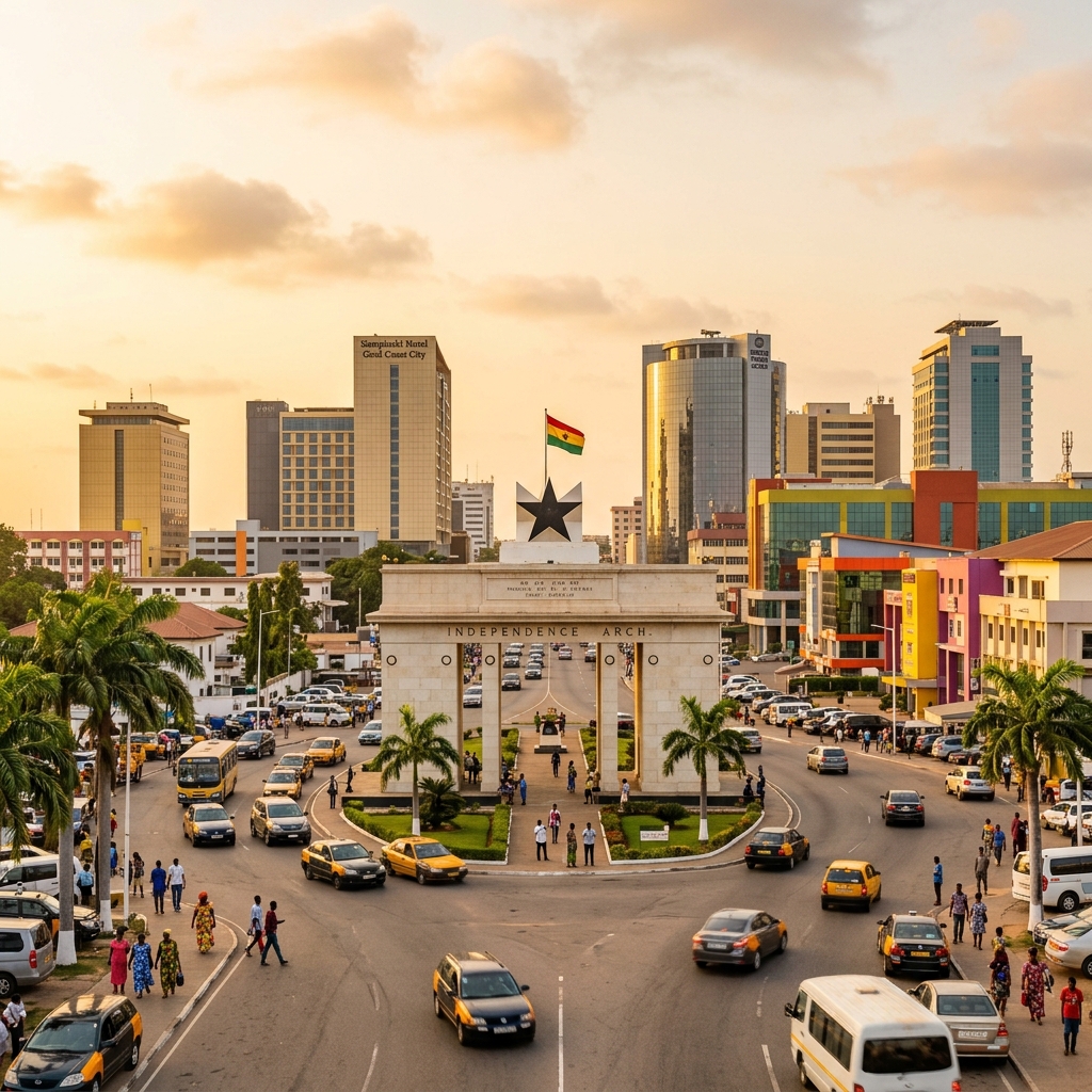 Representative skyline for Africa travel