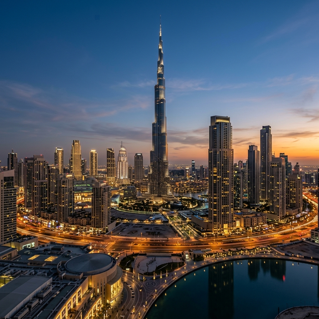 Representative skyline for Middle East travel